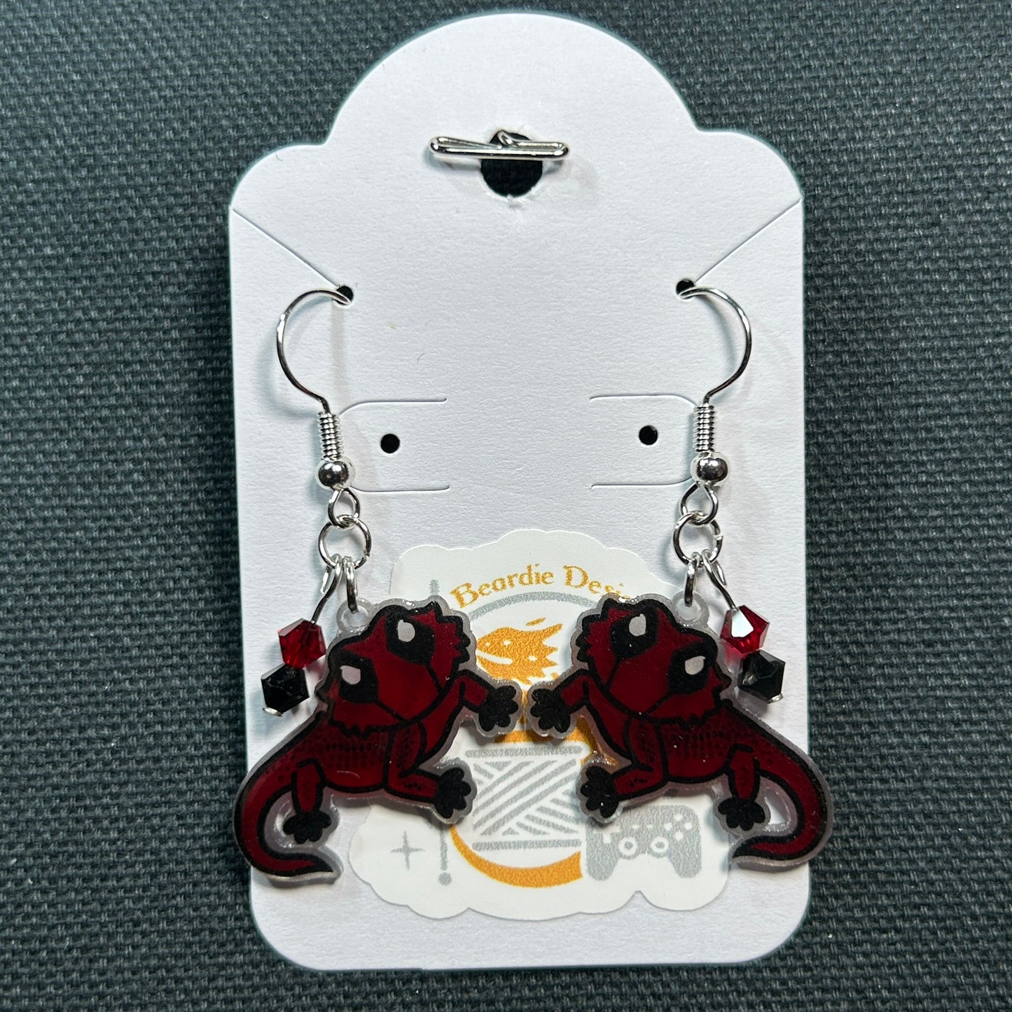 Beardie Pool Earrings