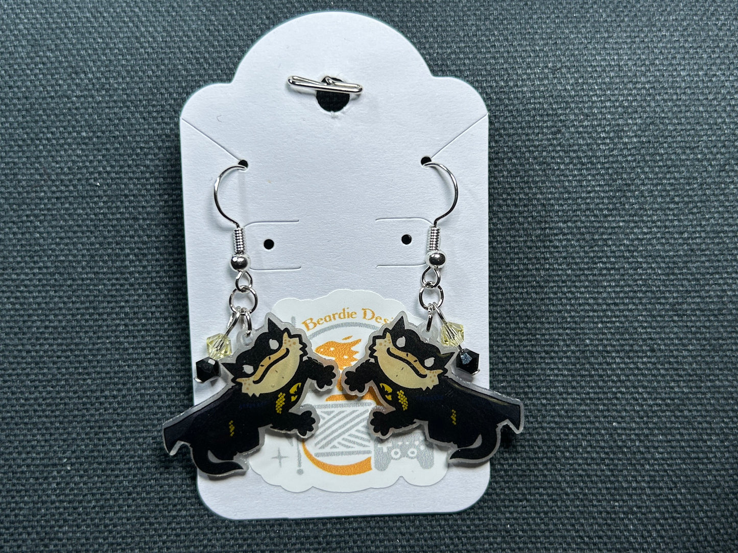 The Dark Beardie Earrings