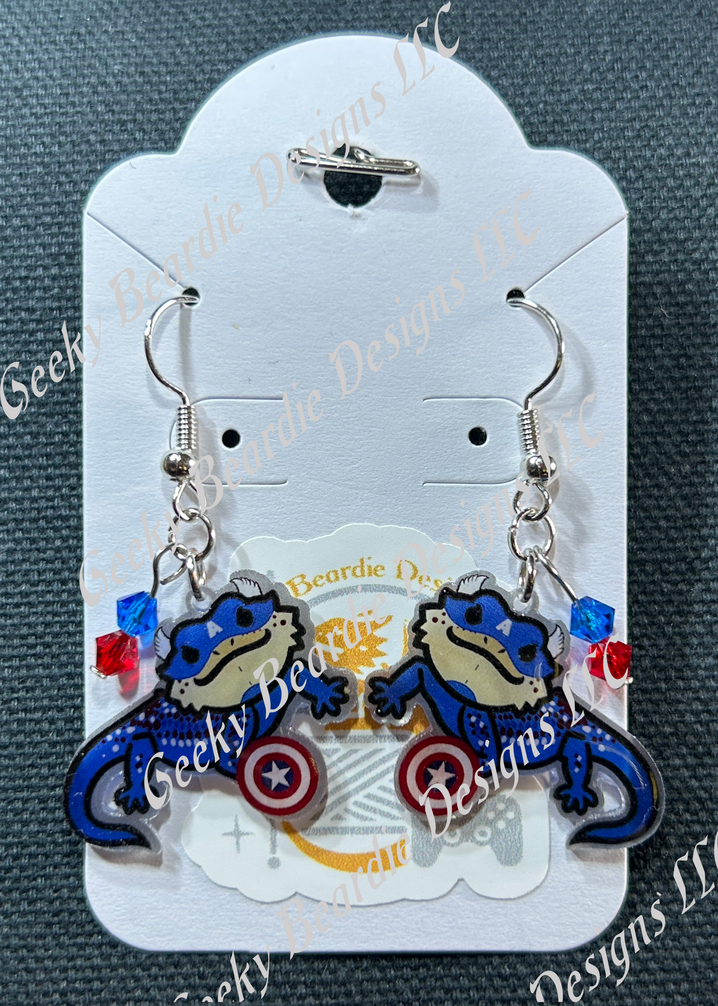 America's Beardie Earrings