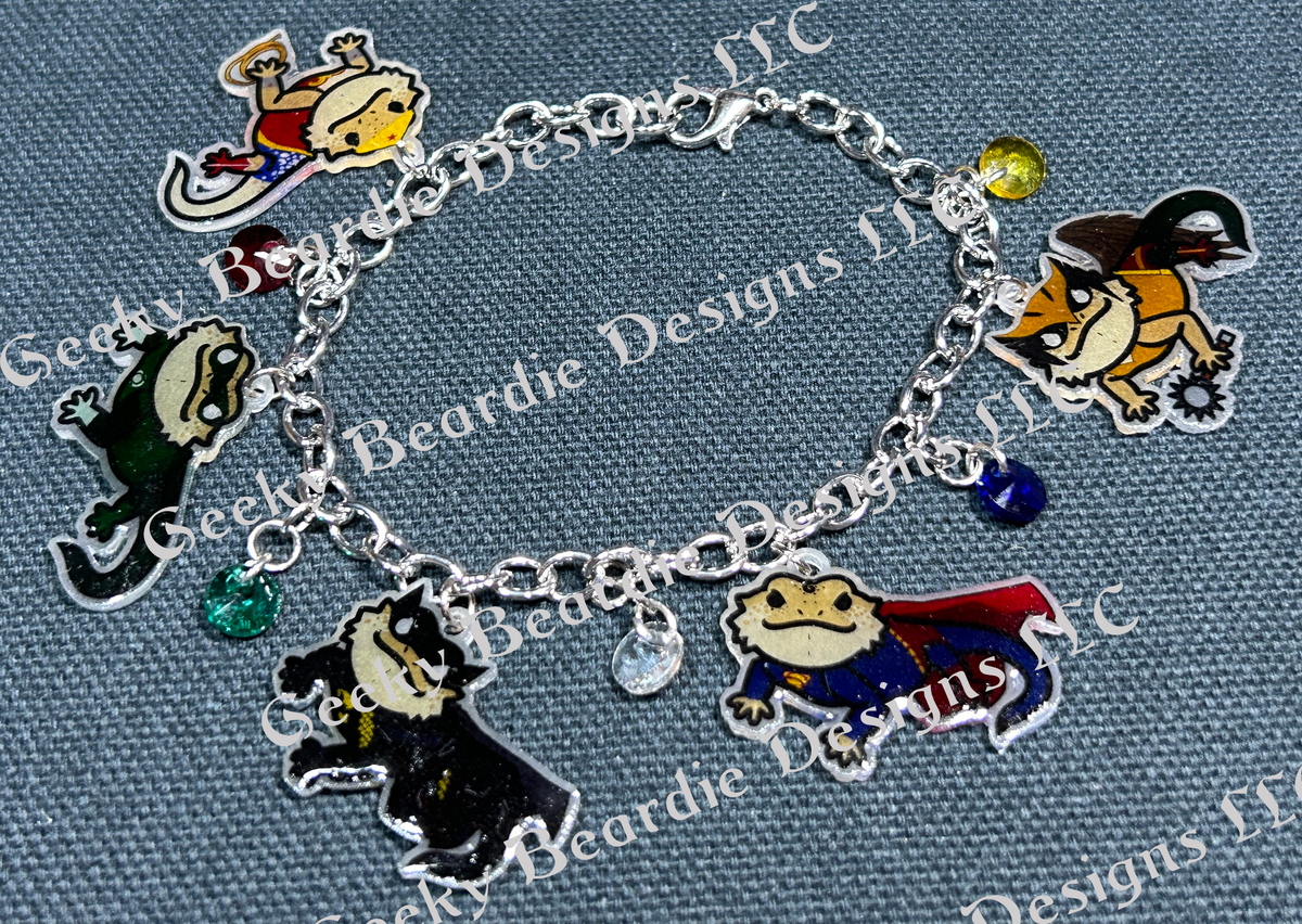 Super Beardie Charm Bracelet (Series 2)