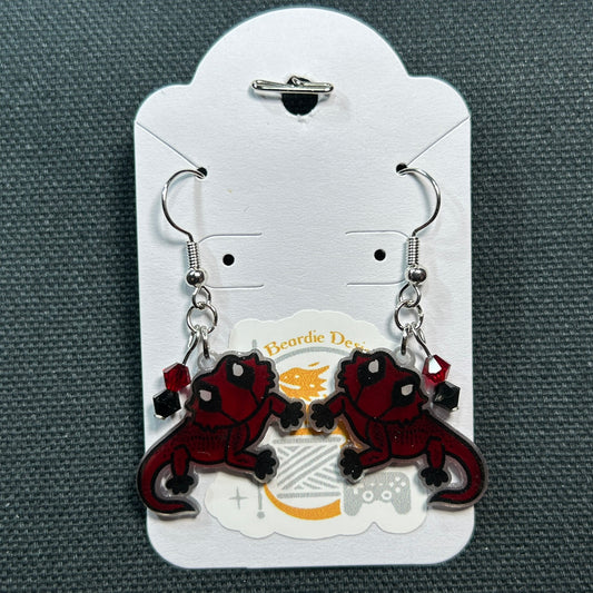 Beardie Pool Earrings