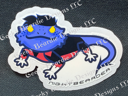 Night Bearder Sticker