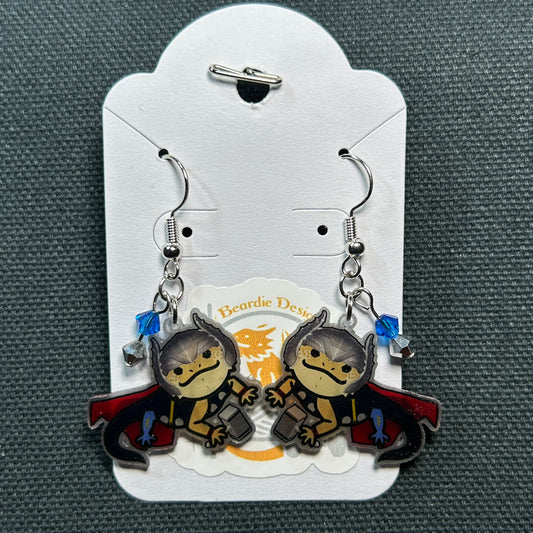 Mighty Beardie Earrings