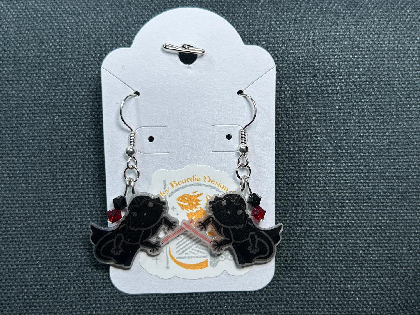 Darth Beardie Earrings