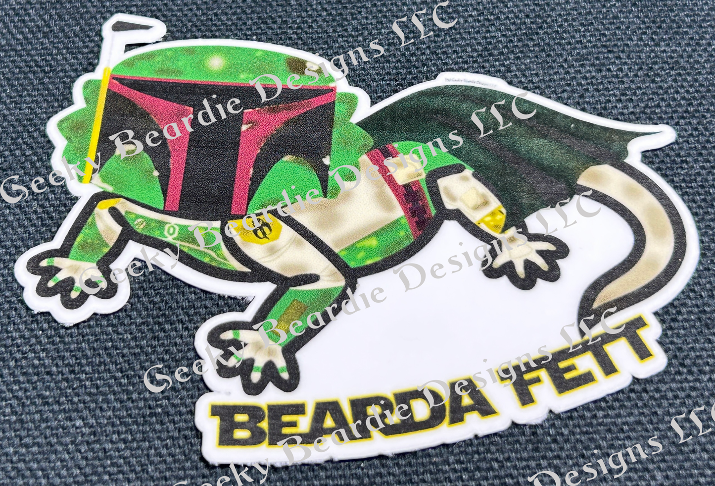 Bearda Fett Sticker