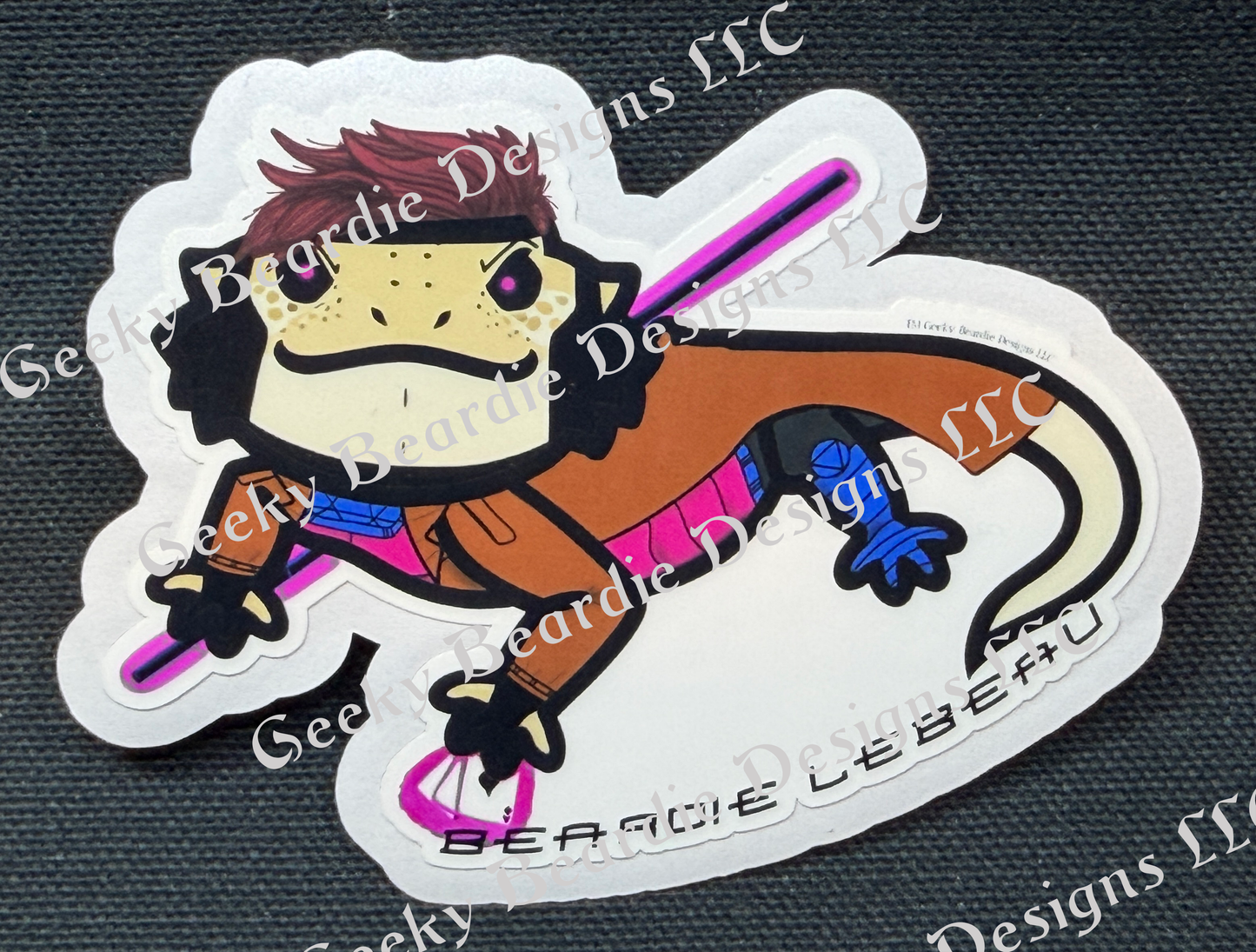 Beardie LeBeau Sticker
