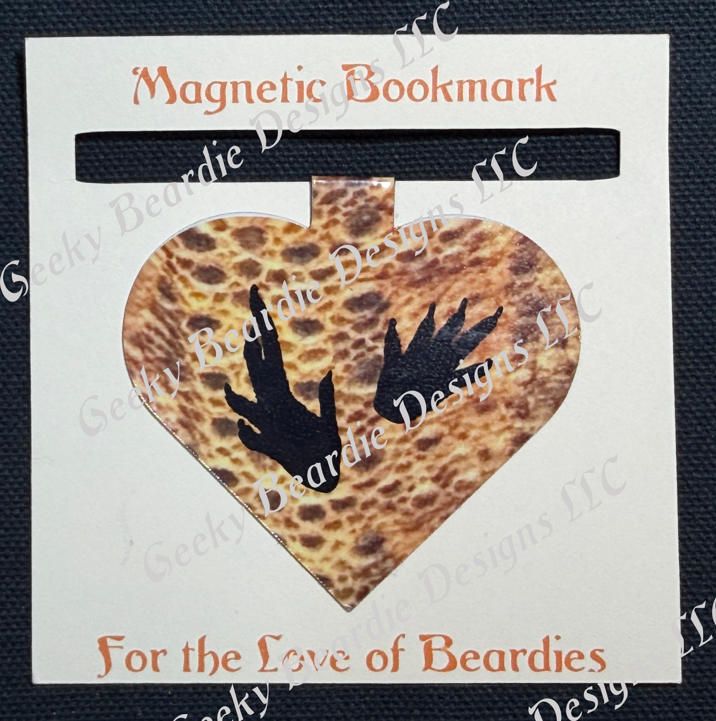Heart Foot Magnetic Bookmark