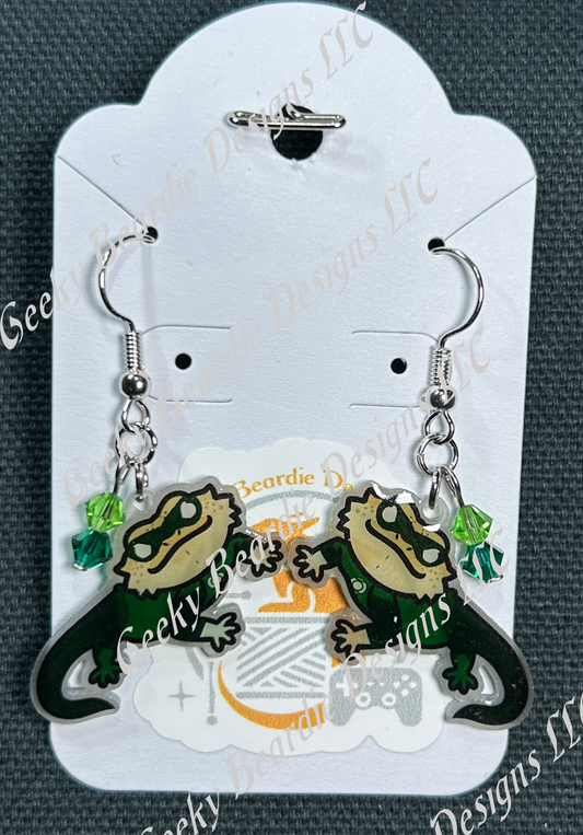 The Beard Lantern Earrings