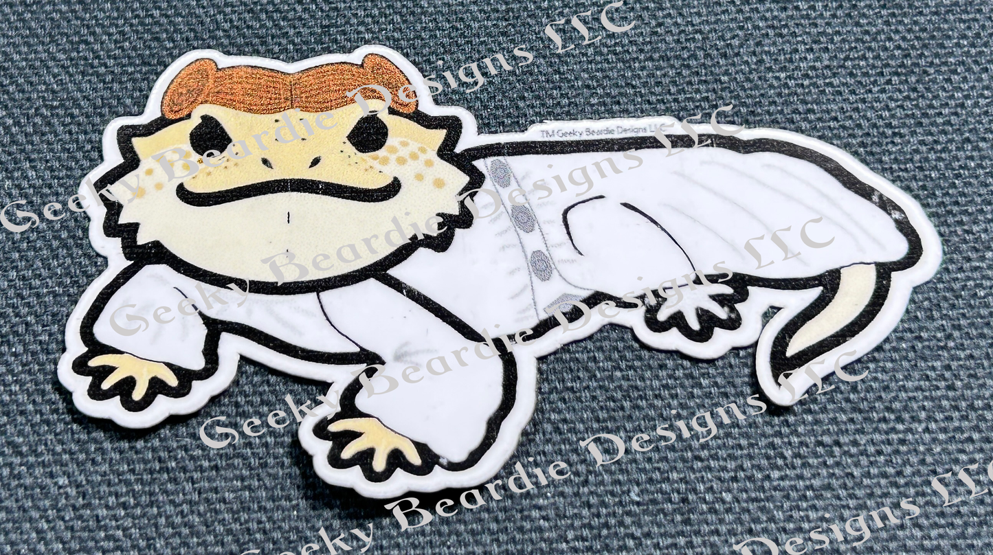 Princess Beardia Sticker