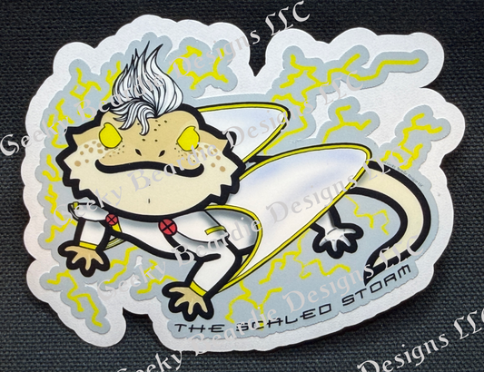 The Scaled Storm Sticker