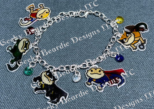 Super Beardie Charm Bracelet (Series 2)